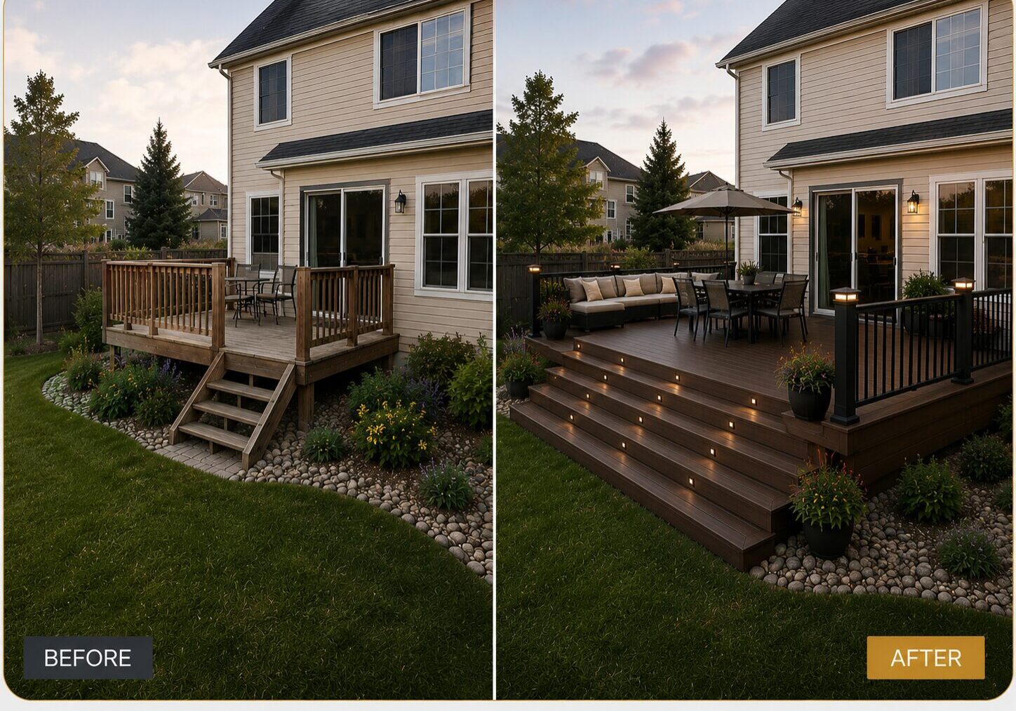 New Deck Extension and Addition
